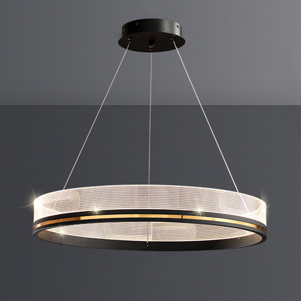 Подвесная люстра DILEMMA D100 Black by ImperiumLoft