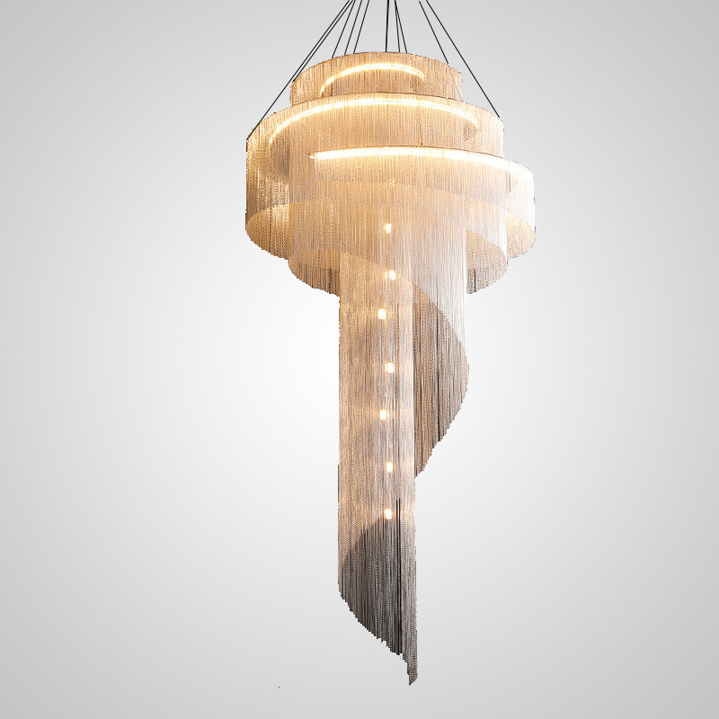 Подвесная люстра CONCORDIA GOLD D100 Chrome by ImperiumLoft