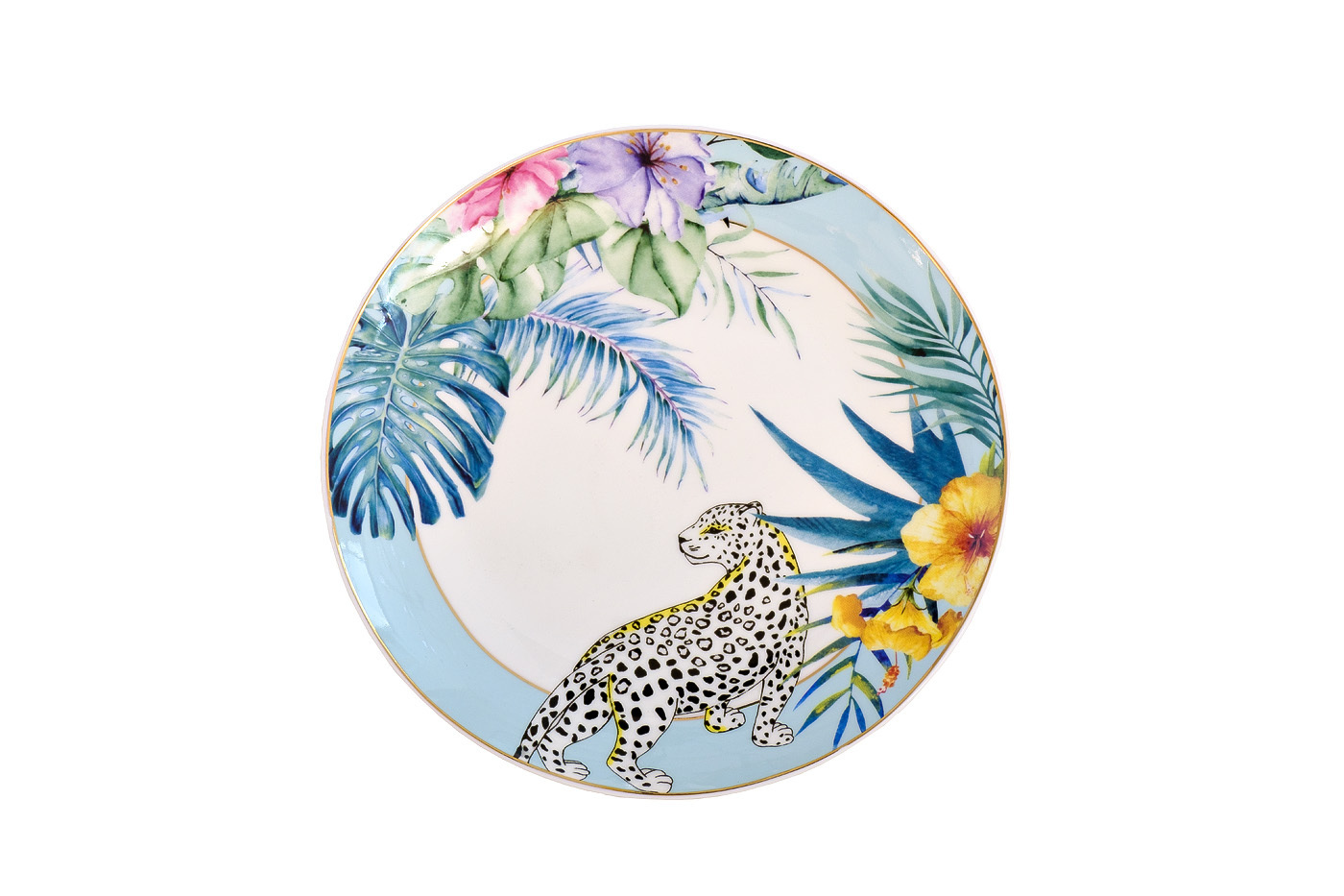 Тарелка "Botanika" 20 см Garda Decor 26FC-TAR-BOTANIKA-20