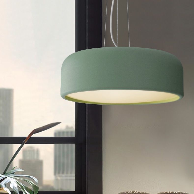 Потолочный светильник CYLINDER B D35 Khaki by ImperiumLoft