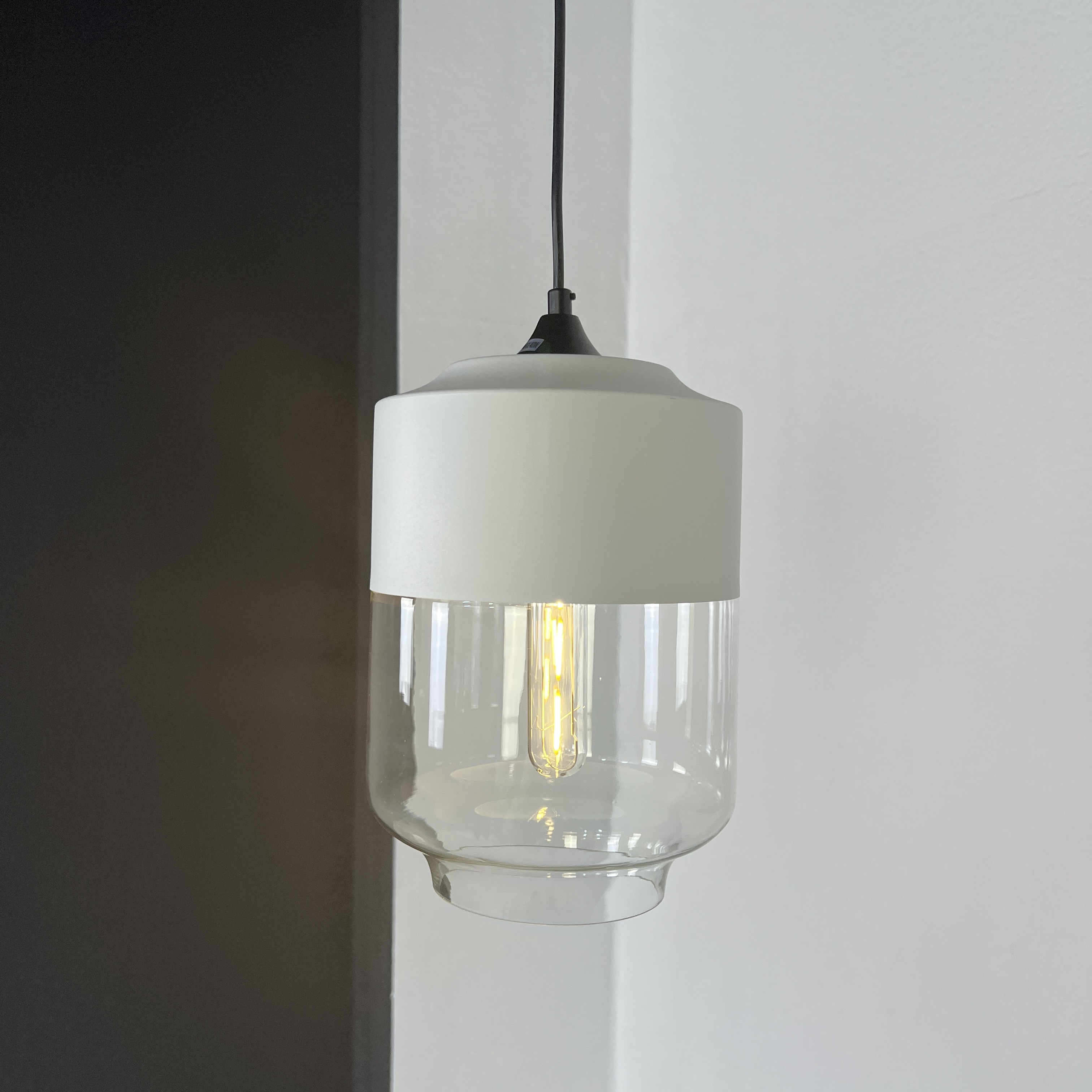 Подвесной Светильник Nord A D18 White/Transparent By Imperiumloft
