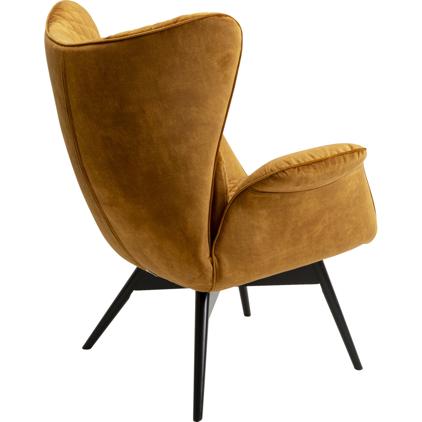 Кресло Tudor Velvet Gold Brown KARE 70737