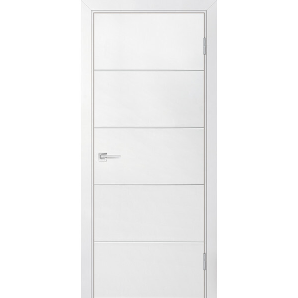 Межкомнатная дверь Graf Смальта-Лайн 03u Белый ral 9003 (1900 х 600)