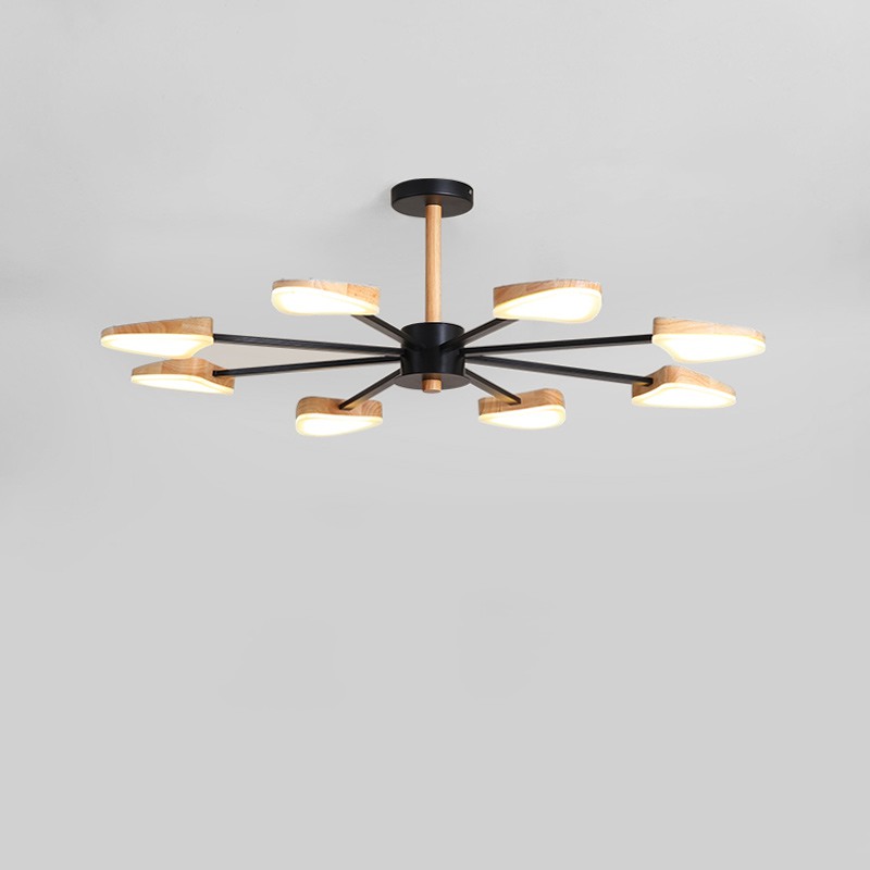 Подвесная люстра SVEGGEN 8 Черный by ImperiumLoft