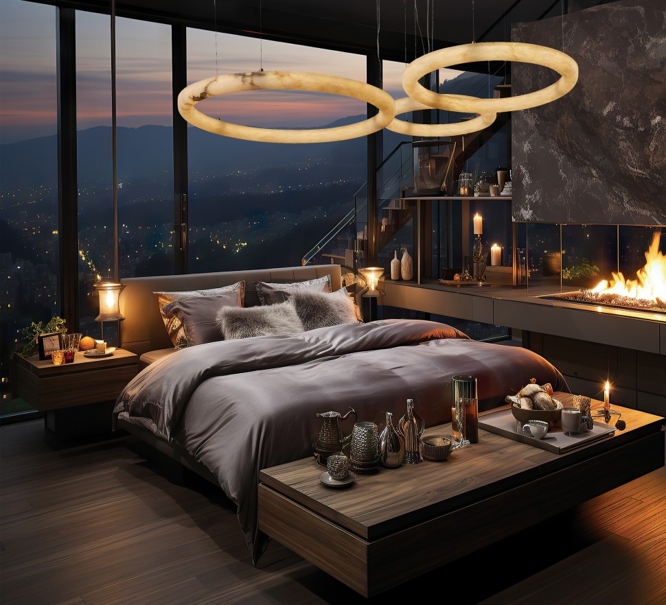 Люстра подвесная Fluorite FL1031-30PW