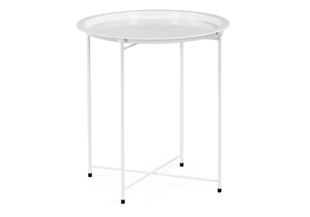 Журнальный стол Woodville Tray 47х51 white 15393
