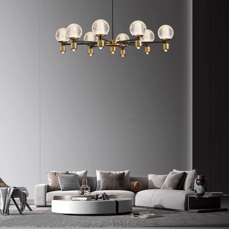 Люстра HELIUM B L8 by ImperiumLoft
