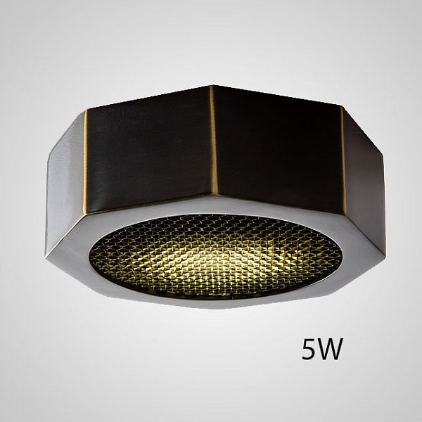 Точечный светильник MAUD D12 Black 5W by ImperiumLoft