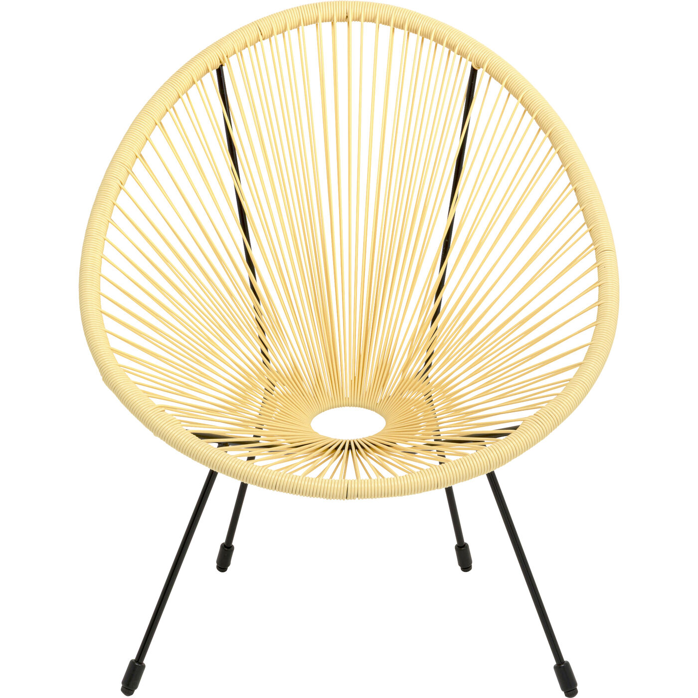 Кресло Acapulco Butter Yellow KARE 71215