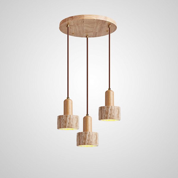 Подвесной светильник JAMTE COMBO A L3 Диск by ImperiumLoft