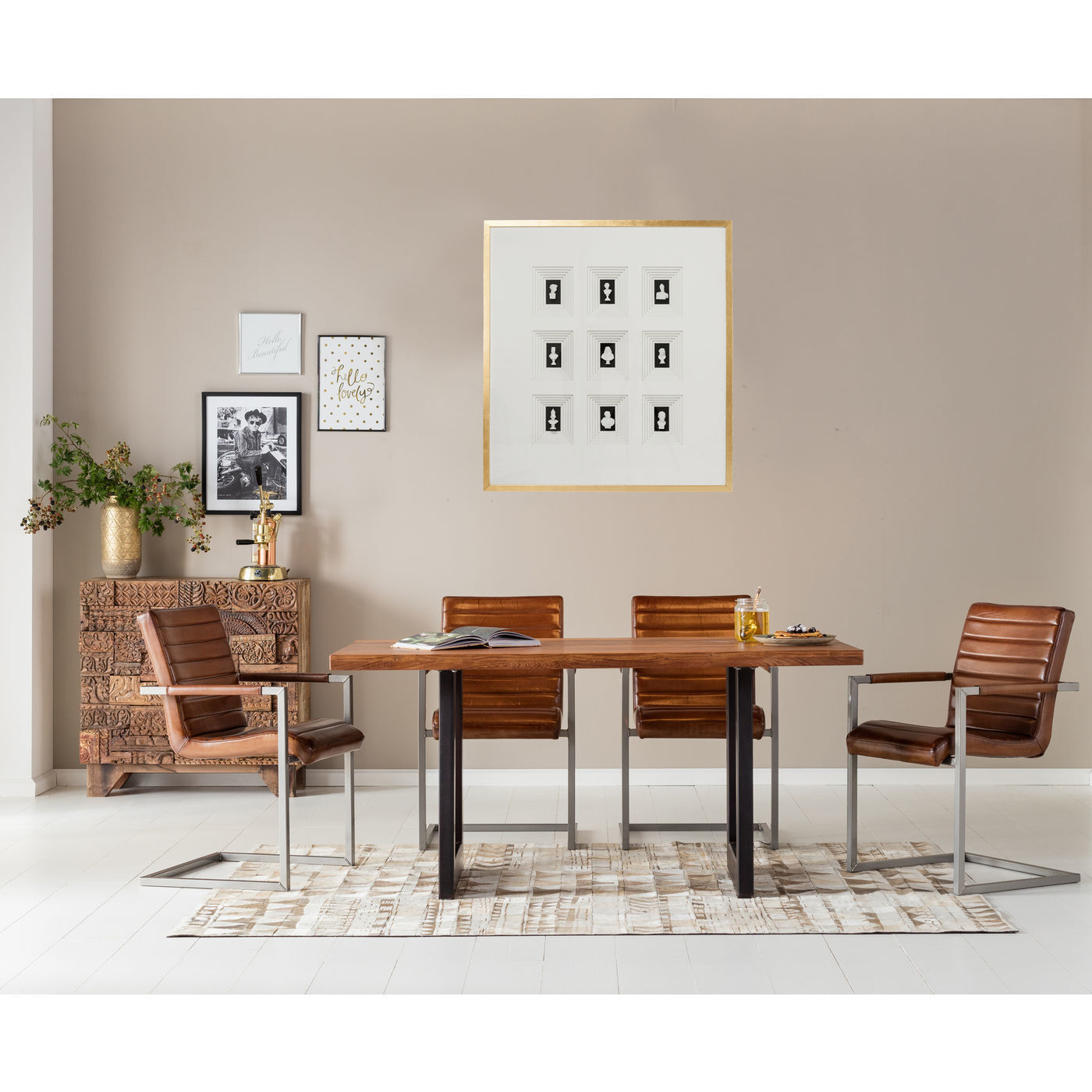 Украшение настенное в рамке Antico 61981 KARE