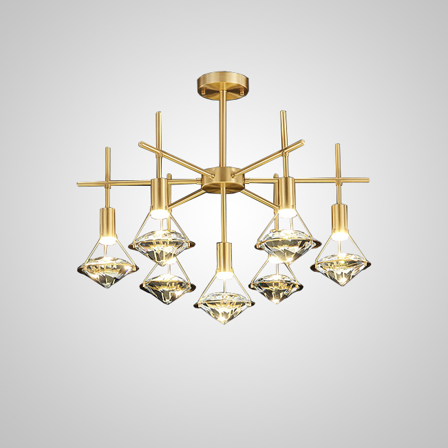 Потолочная люстра GLASGOW CH L16 by ImperiumLoft