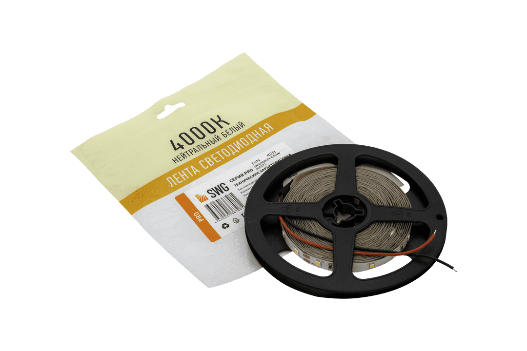 Лента светодиодная SWG SWG2P60-24-4.8-NW