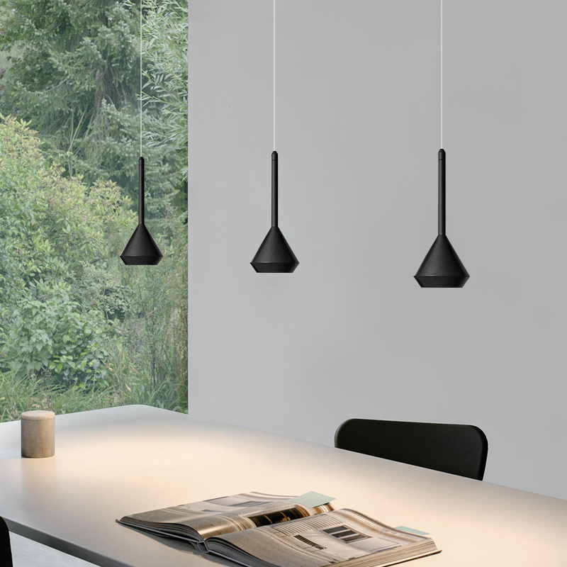 Подвесной светильник GIAN Black 3000К by ImperiumLoft