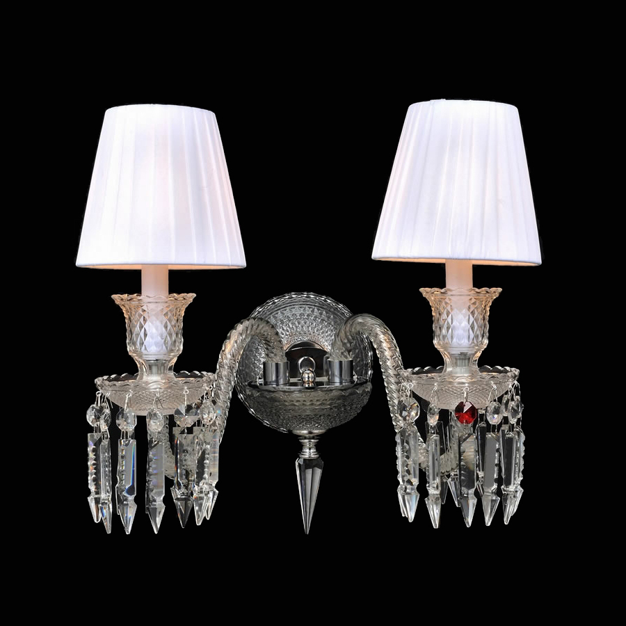 Настенный светильник  Delight Collection Baccarat 2 clear