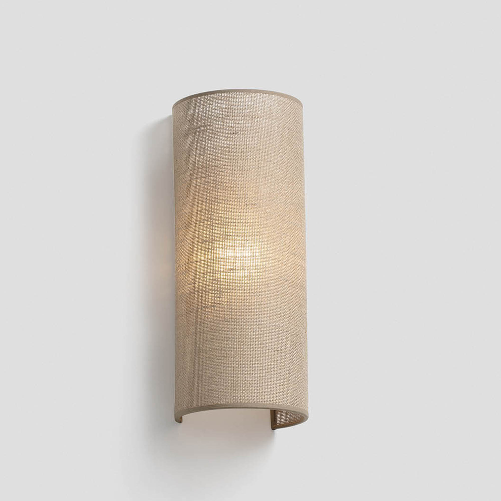 Настенный светильник Otton R Round Jute вертикальный 2xE27 Faro