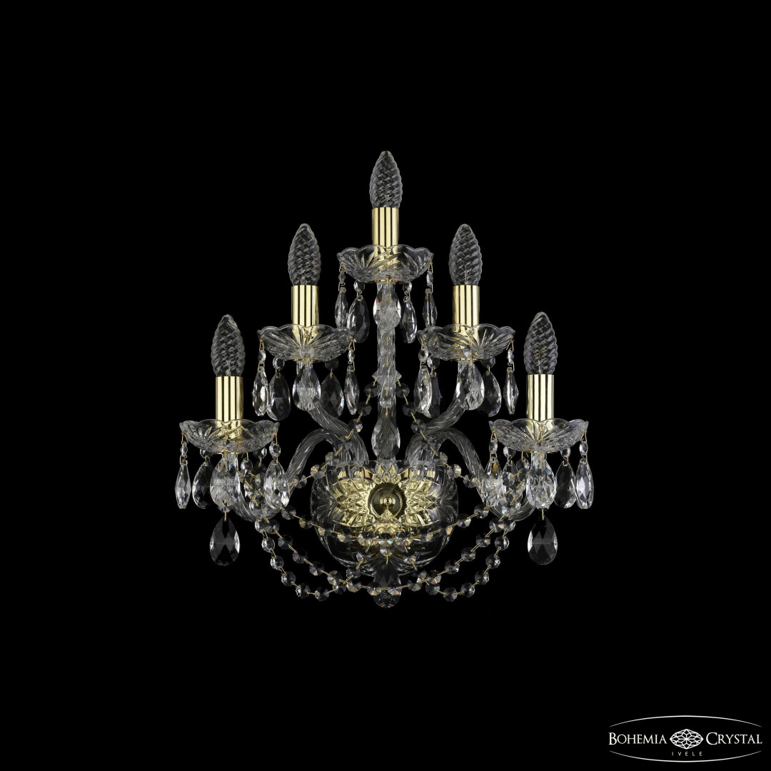 Бра хрустальные 1406B/2+2+1/160 G