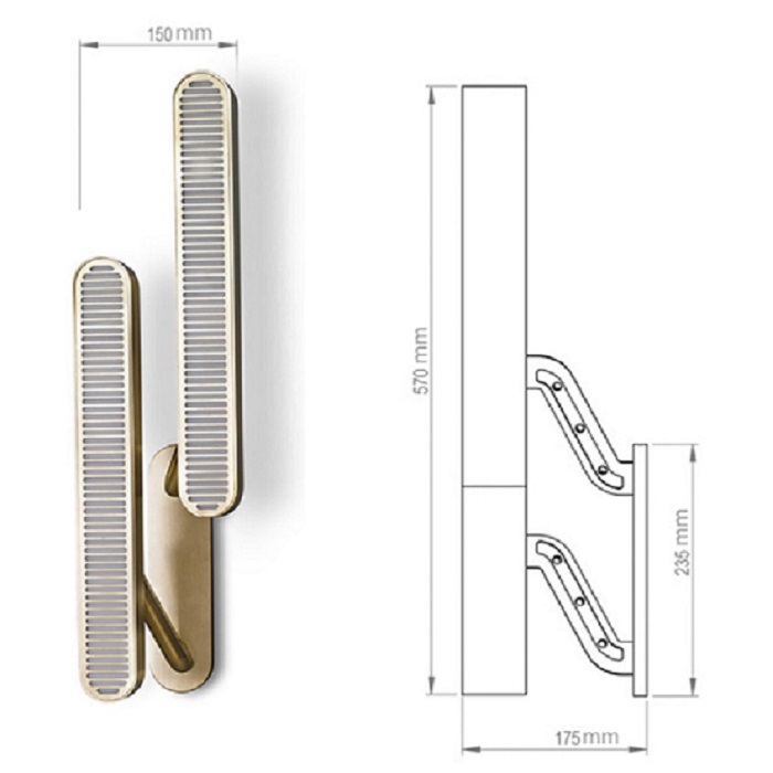 Настенный светильник (Бра) Joysder by ImperiumLoft