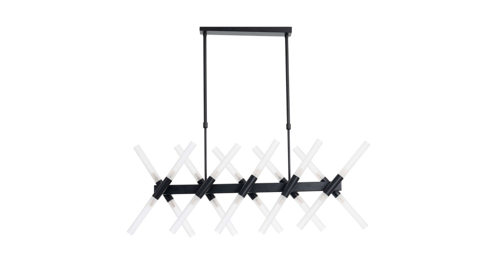 Потолочная люстра   Lumina Deco LDP 6036-20 BK