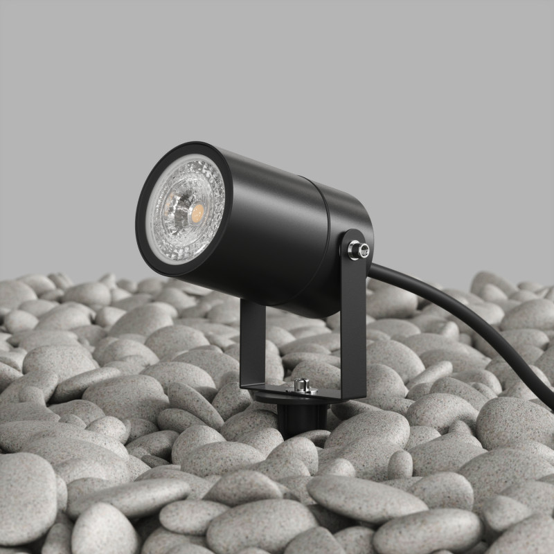 Грунтовый светильник Denkirs DK9800-BK