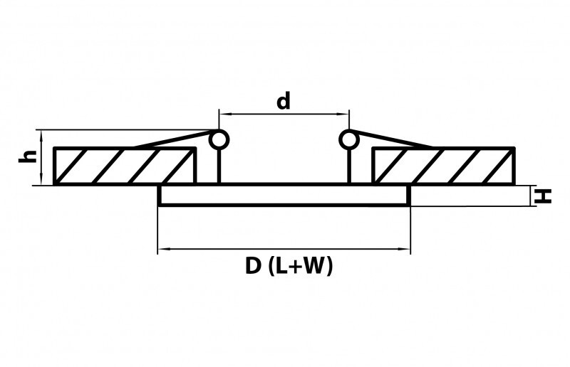 Встраиваемый светильник Lightstar 070312