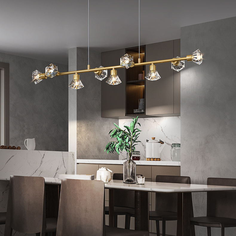 Подвесной светильник KENDRA L83 Brass Black by ImperiumLoft