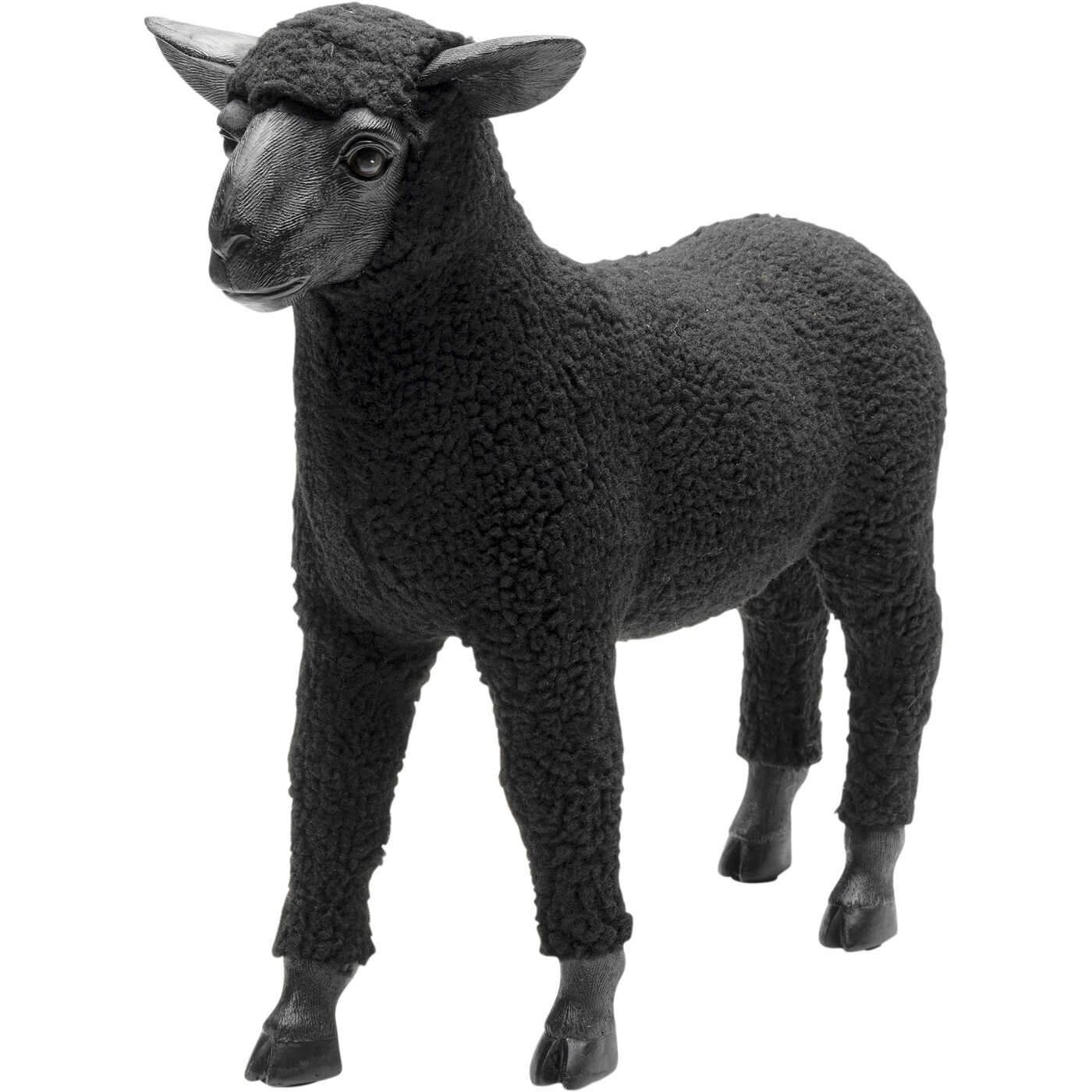Фигура декоративная Happy Sheep Wool Black 37 см KARE 56050