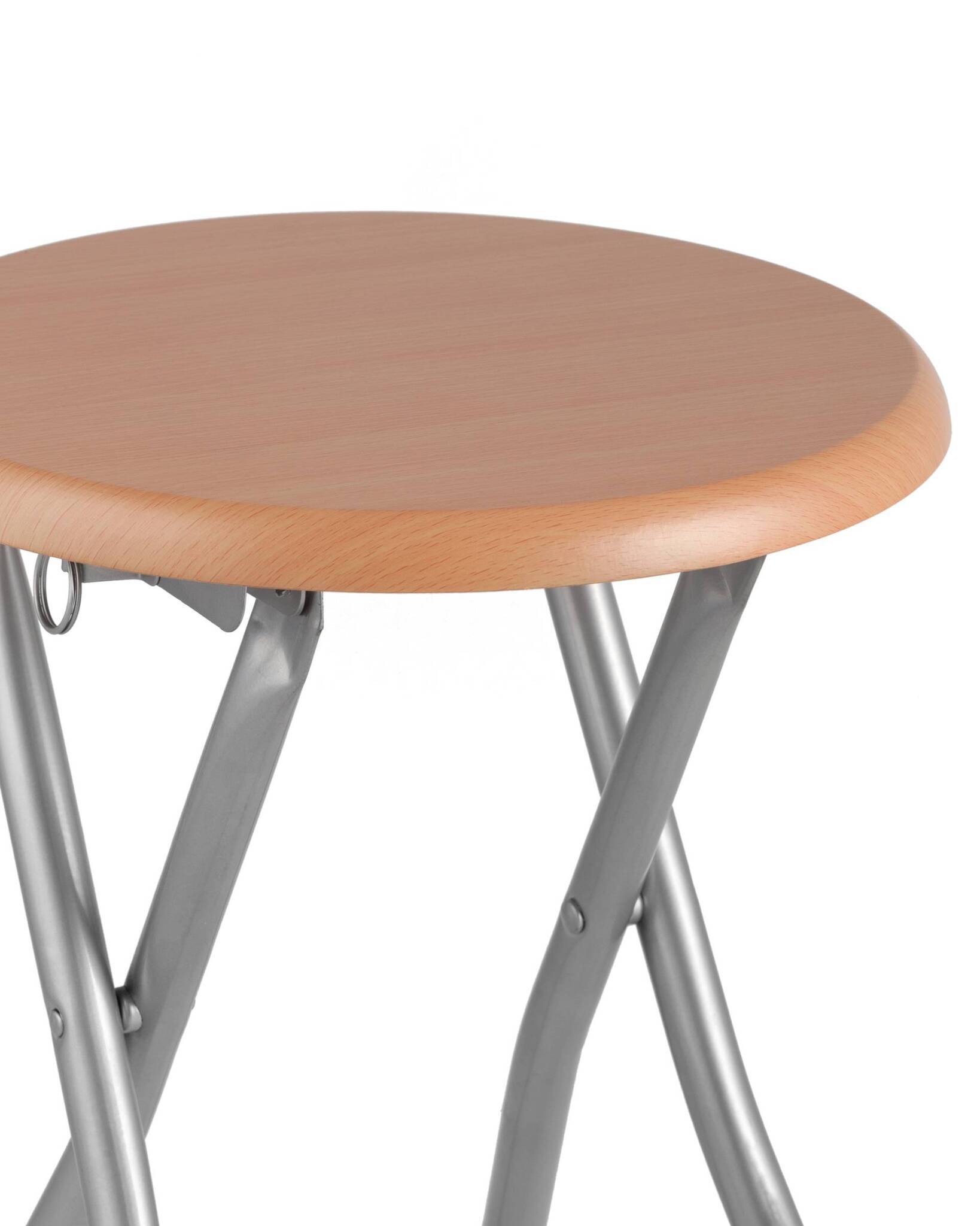 Табурет складной МДФ бежевый/бук Stool Group
