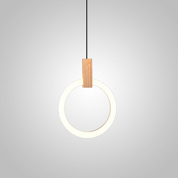 Подвесной светильник HALO D30 Wood by ImperiumLoft