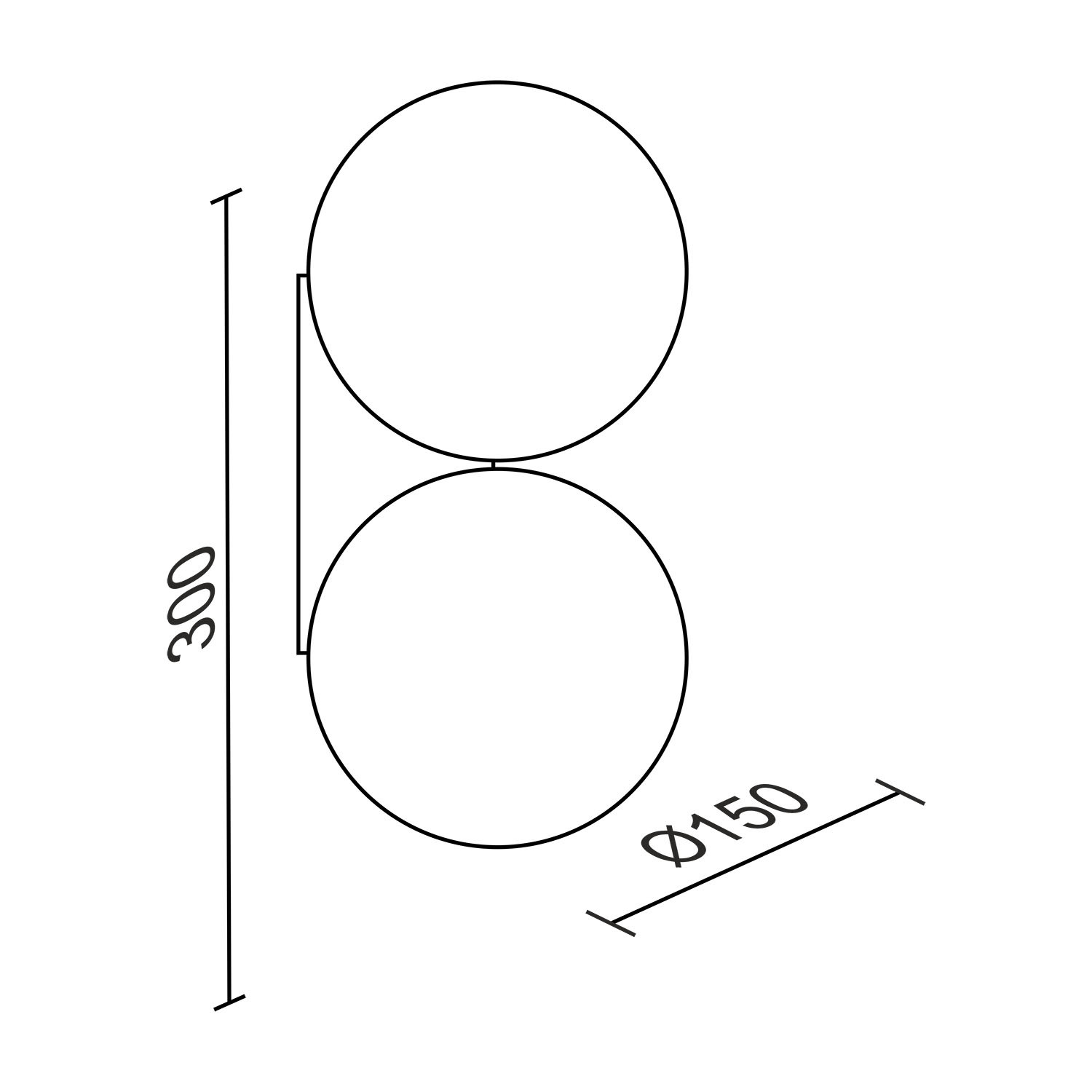 Настенный светильник под сменную лампу Ledron 10560W2