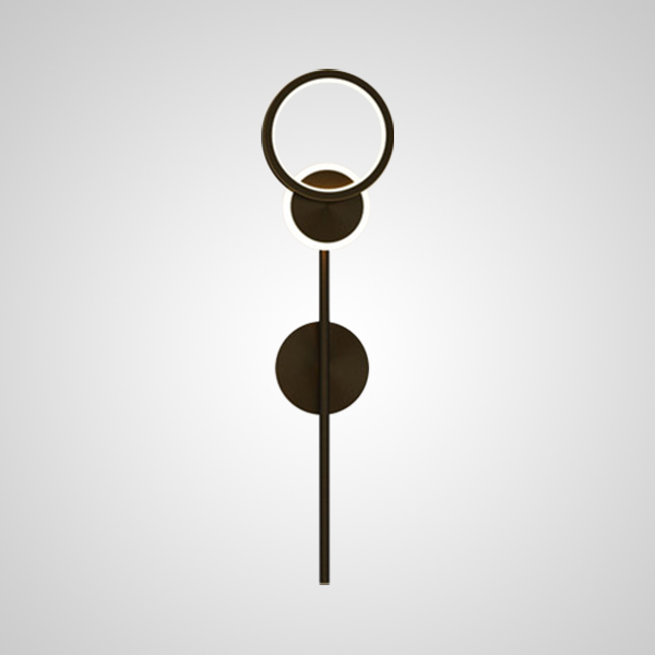 Настенный светильник ZINGY B Black by ImperiumLoft