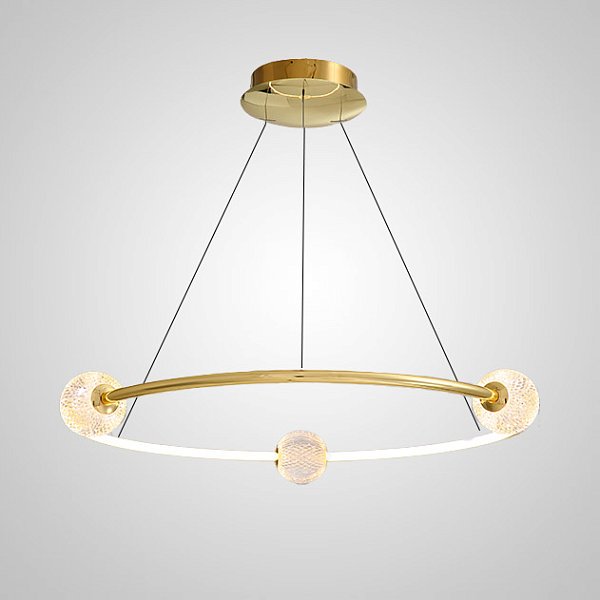 Подвесная люстра STORMS CH D89 Gold by ImperiumLoft