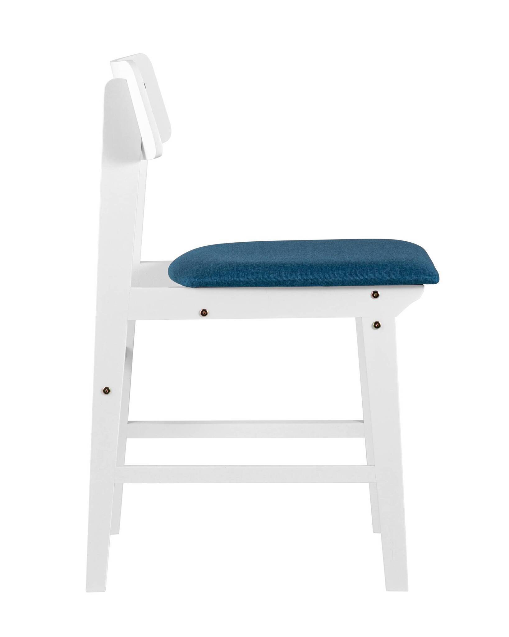 Стул ODEN WHITE синий 2 шт. Stool Group