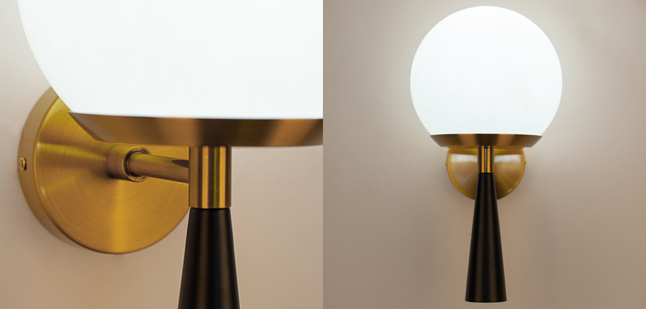 Бра Cedar And Moss Audrey Black By Imperiumloft