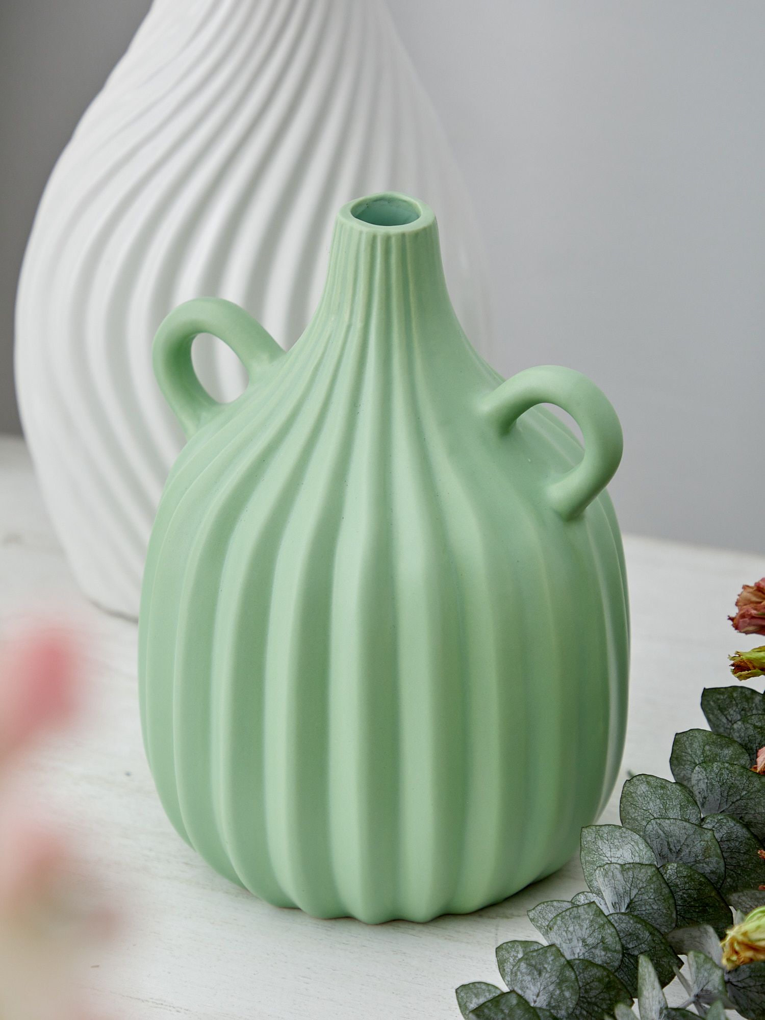 Ваза с ручками Glasar 74-045