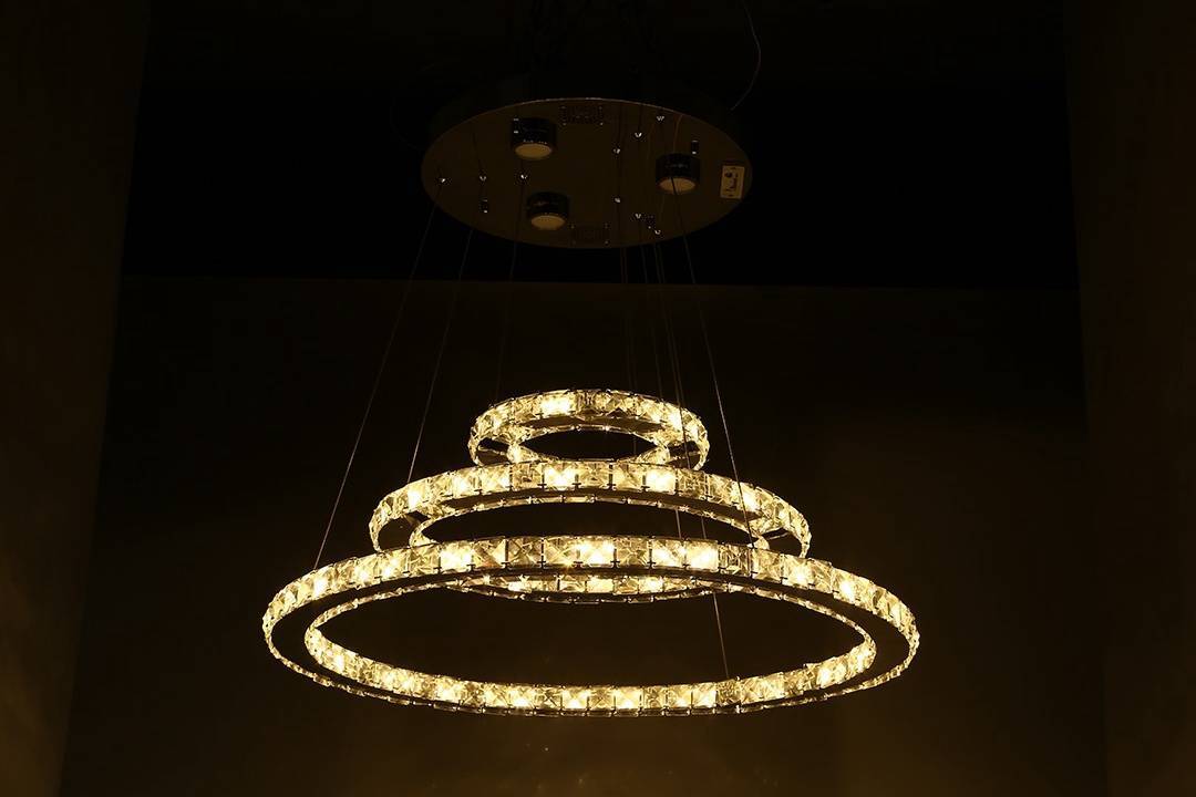 Люстра светодиодная хрустальная SWG DW-8746