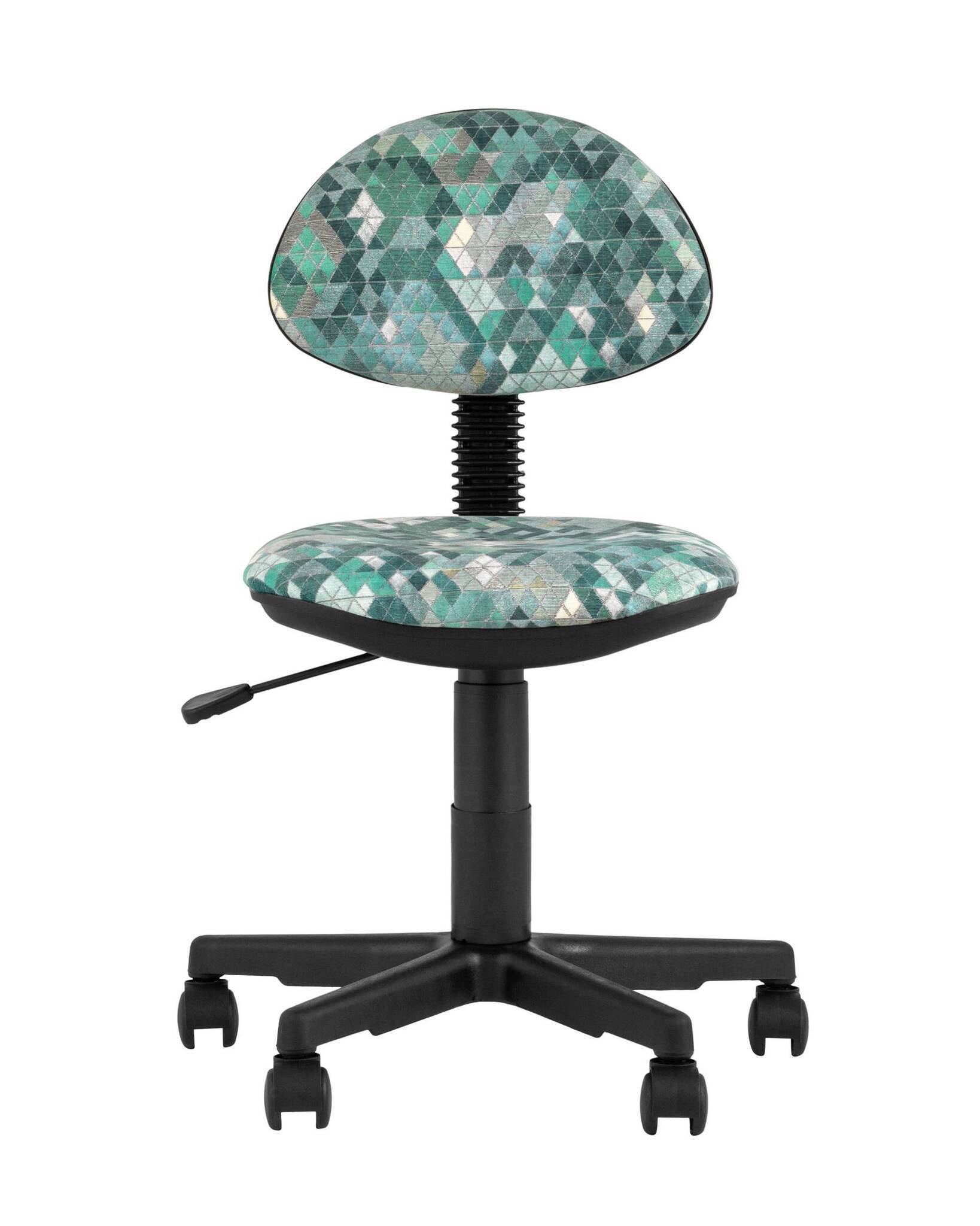 Кресло компьютерное детское УМКА абстракция зеленый Stool Group