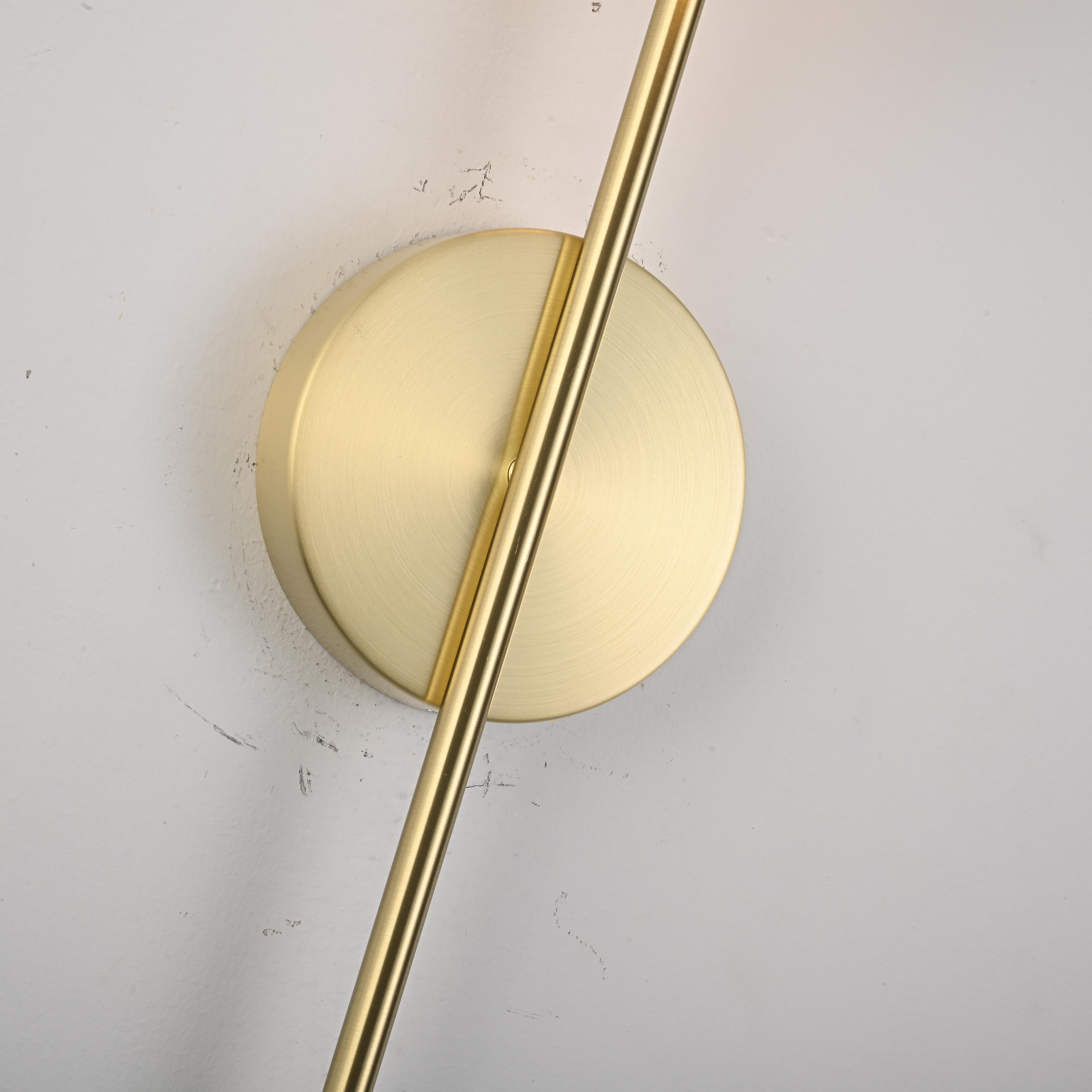 Настенный светильник ZINGY A Brass by ImperiumLoft