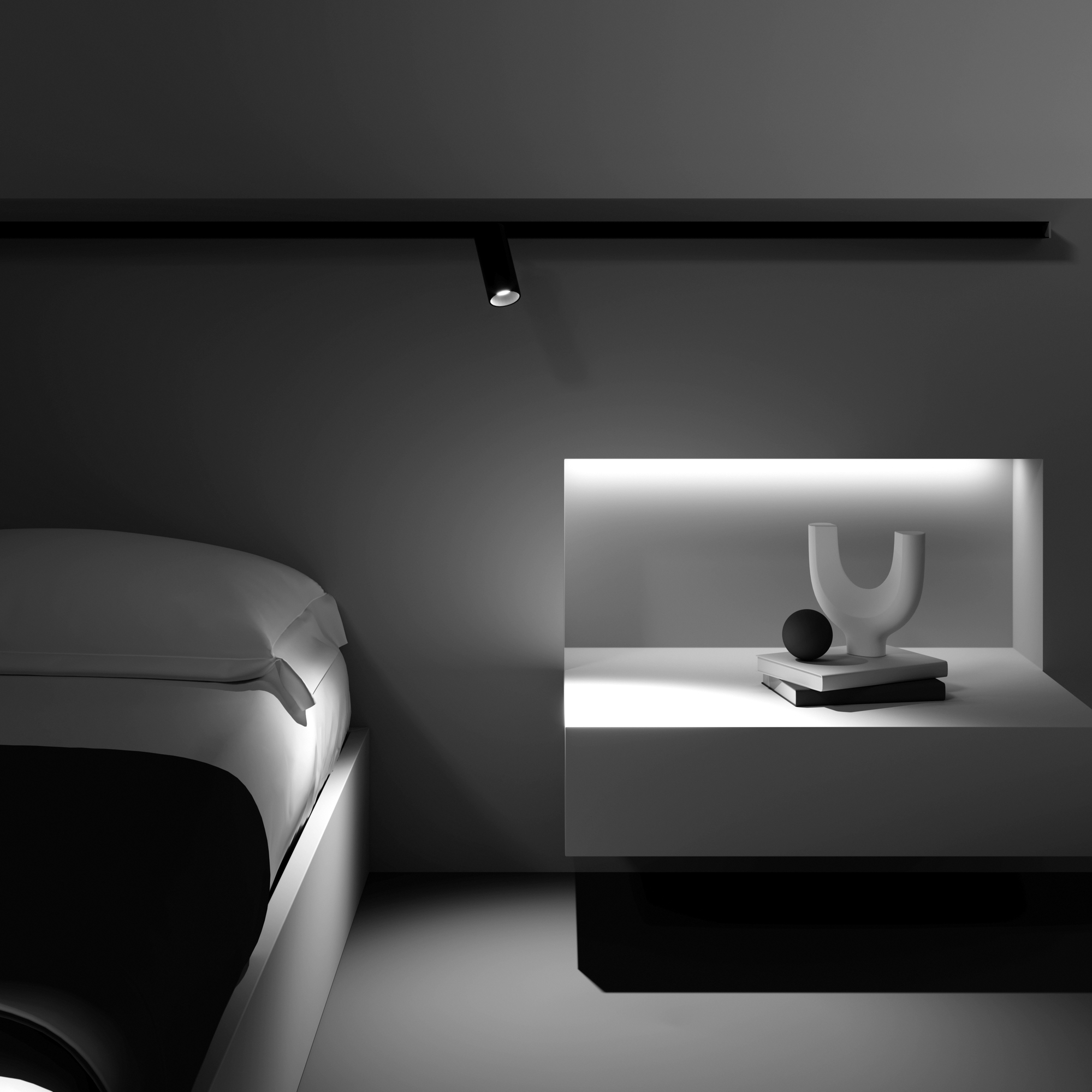 Трековый светильник Maytoni TR032-2-12W3K-W-B