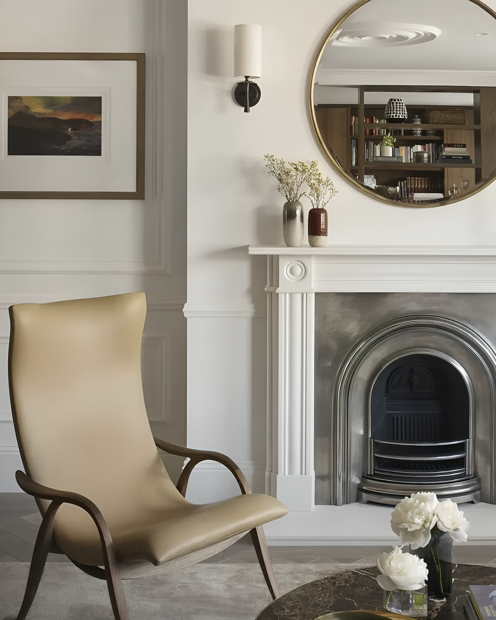 Чёрное бра Валенте Louvre Home LHLSC120723XNP