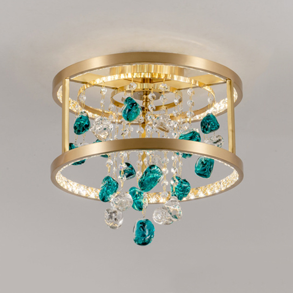 Потолочная люстра PANDORA D50 Turquoise by ImperiumLoft