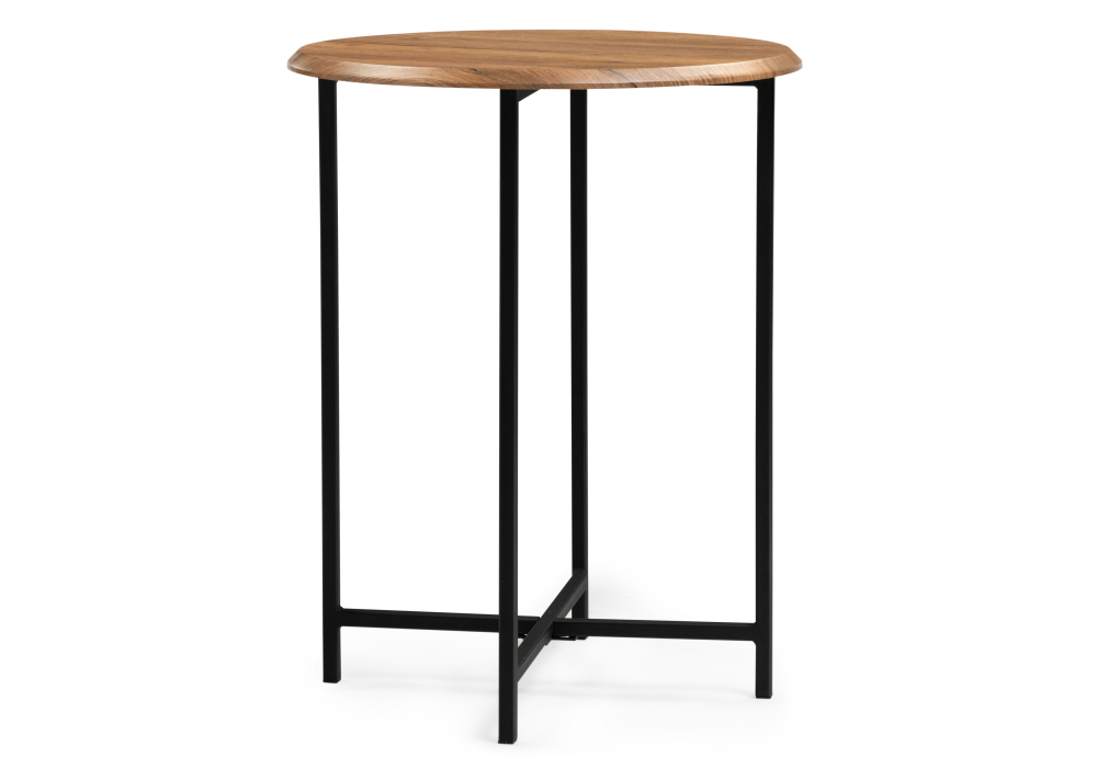 Журнальный стол Woodville Грейс дуб вотан / черный 516568