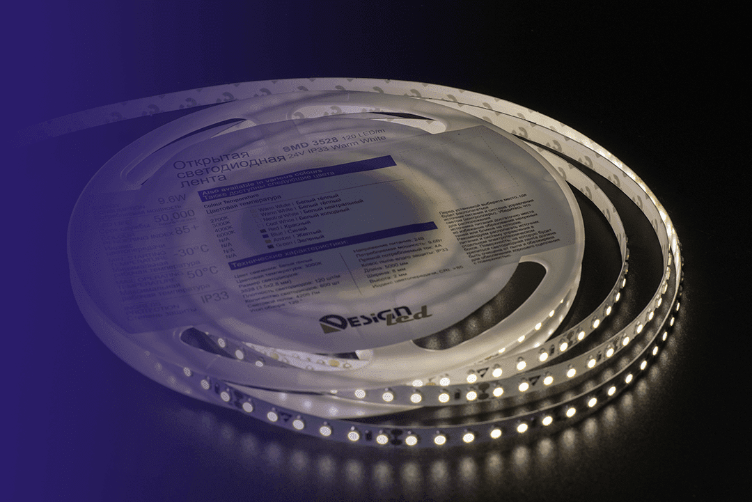 Лента светодиодная DesignLed DSG3120-24-WW-33