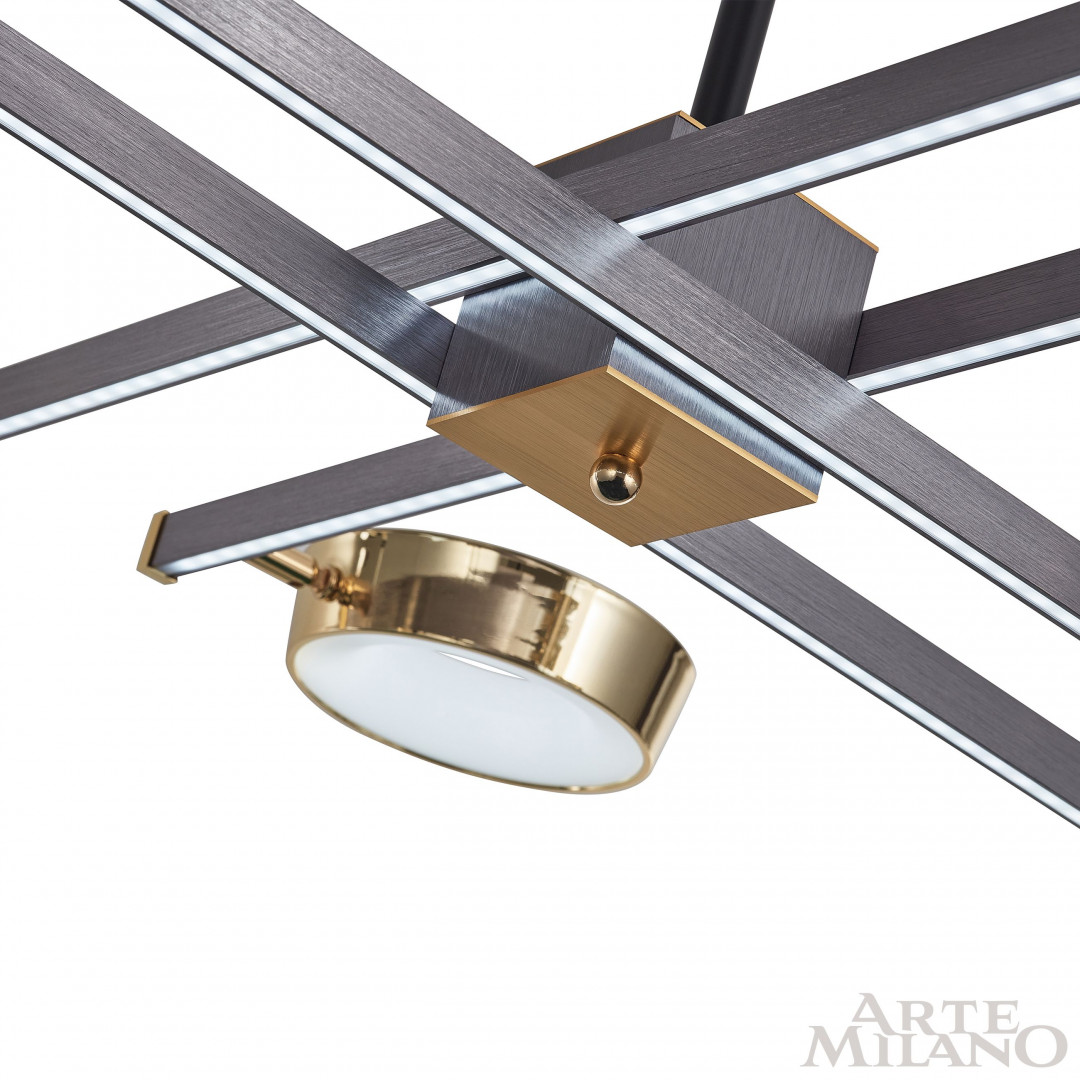 Люстра светодиодная 271279/8 NI/GD Arte Milano