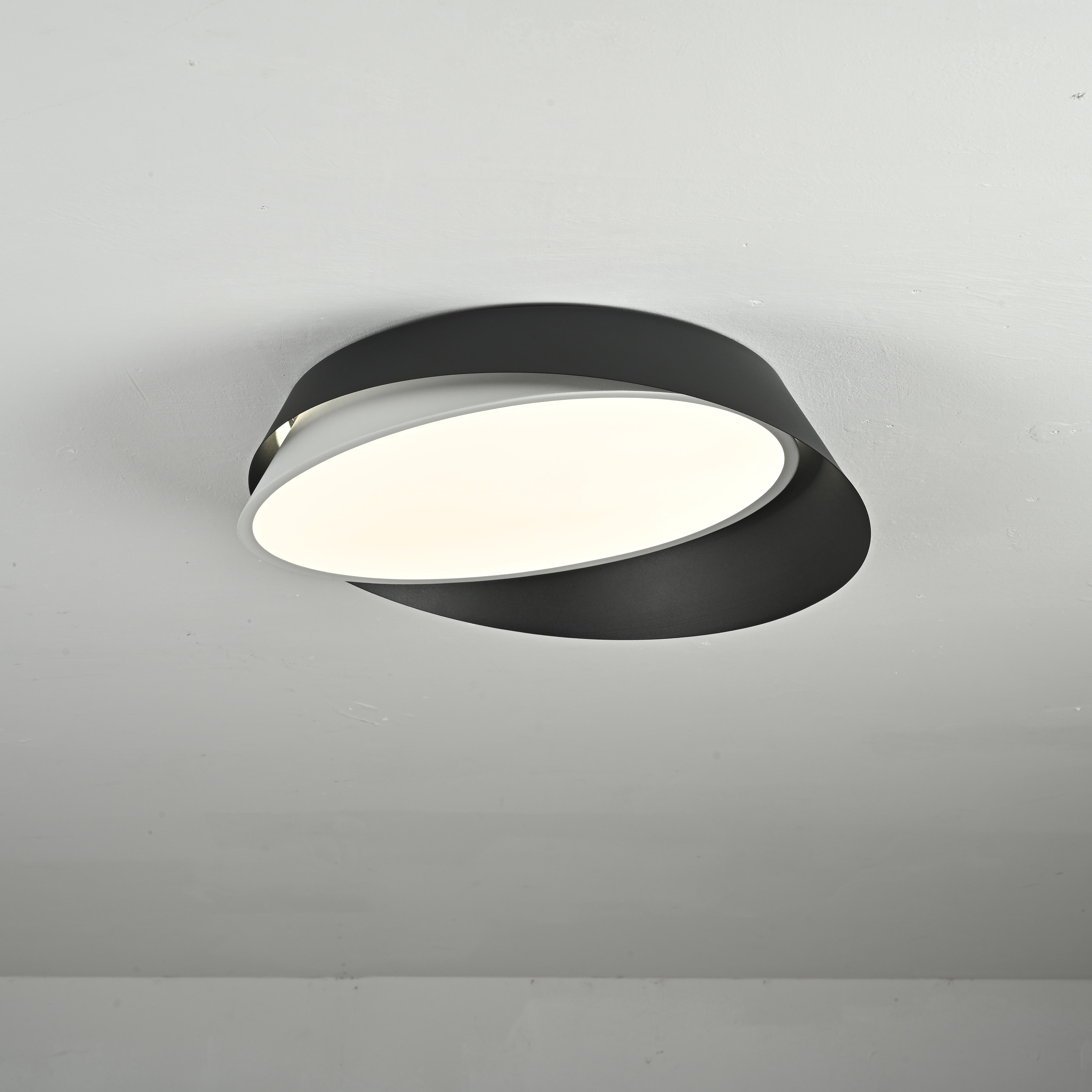 Потолочный Светильник Shell D40 White Black By Imperiumloft