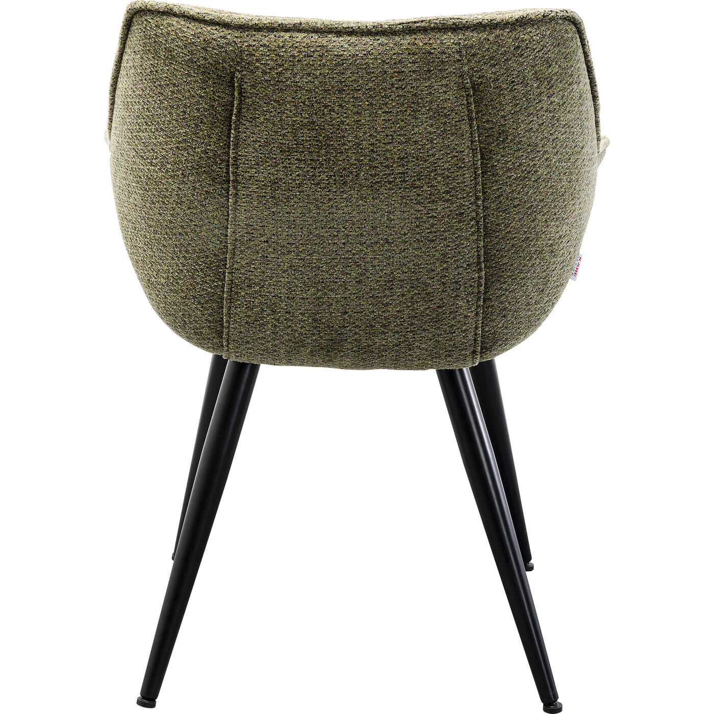 Стул с подлокотниками Thelma Melange Green KARE 87726