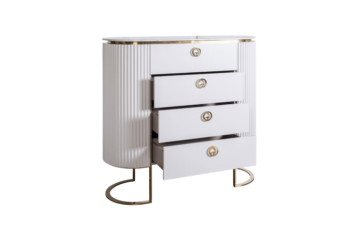 Комод Luchiano с мраморной столешницей Garda Decor 77IP-GD010-KOM Комод Luchiano с мраморной столешницей Garda Decor 77IP-GD010-KOM