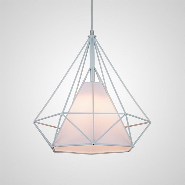 Подвесной светильник The Diamond Chandelier Kevin Reilly 1 D37 Белый by ImperiumLoft