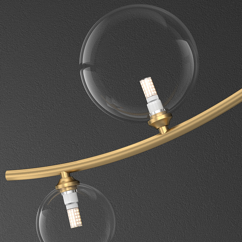 Потолочный светильник MELODY WAVE L100 by ImperiumLoft