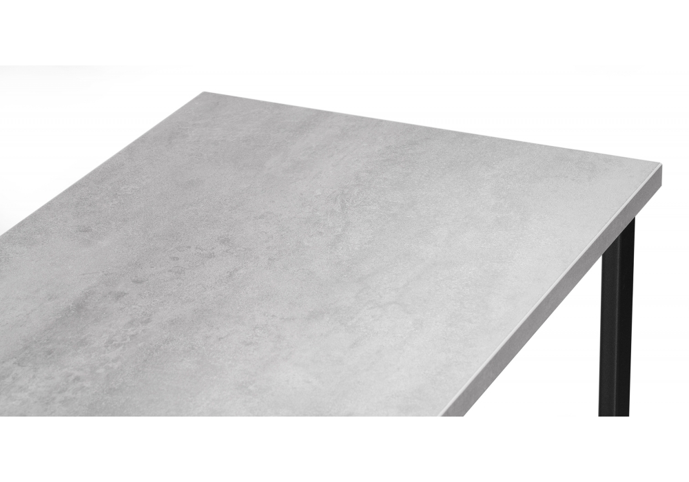 Стол Woodville Дилан Лофт 120х50х110 бетон 506955